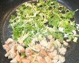 【野菜ソムリエ】京みず菜と鶏の混ぜご飯作り方2写真