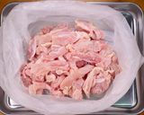 行列の食堂の🍚鶏のピリ辛濃厚甘みそスタミナ炒め🤩作り方1写真