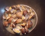 ✽あさりのトマトバター醤油✽作り方3写真