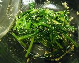 お酢でさっぱり♪ほうれん草の胡麻和え作り方4写真