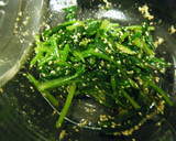お酢でさっぱり♪ほうれん草の胡麻和え作り方4写真