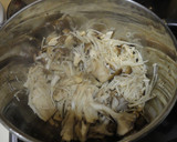 きのこと豚肉のおかずスープ作り方4写真
