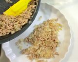 ほっこり*里芋とひき肉のグラタン作り方3写真