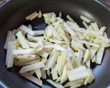 コールラビバター炒めのマヨ梅和え作り方3写真