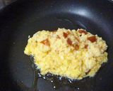 赤いタルタルで　カレー風味オムライス作り方2写真