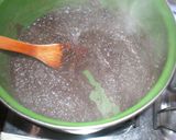 黒砂糖で濃厚あんこ作り方15写真