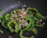 お弁当にグー♪ゴーヤの和風玉子焼き作り方4写真