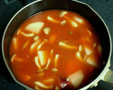 トマトと味噌の出会い～秋野菜のけんちん汁作り方5写真