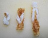 お弁当などに　☆ちくわの手綱切り☆彡作り方5写真