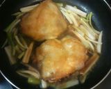 チキンステーキ　さっぱり甘酢ねぎソース作り方4写真