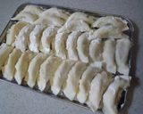 鶏ミンチとキャベツのタルタル餃子作り方2写真