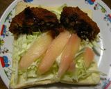岩下の新生姜を使って　サンドイッチ作り方2写真
