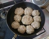 低カロハンバーグのトマトクリーム煮込み♪作り方4写真