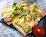 白いタルタル＊魚ニソとアボカドのトースト作り方5写真