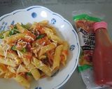 簡単トマトペンネ作り方4写真