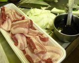 ■厚切り豚肉の甘辛粒マスタード丼■作り方1写真