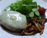 とろ～りチーズのトマト煮込みハンバーグ♪作り方6写真