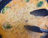 レトルトでカニ風味パスタ作り方7写真
