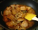 ■厚切り豚肉の甘辛粒マスタード丼■作り方5写真