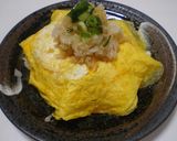 炊飯器で和風オムライス♪おろしポン酢がけ作り方7写真
