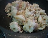 れんこんと鶏ひき肉の炒め煮作り方3写真