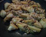 れんこんと鶏ひき肉の炒め煮作り方4写真