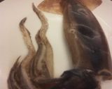 イカわたトマト煮込み作り方1写真