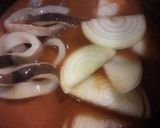イカわたトマト煮込み作り方5写真