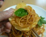 パスとディオのミートソースを使って作り方6写真