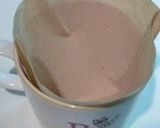 コーヒーのペーパーフィルターで大根おろし作り方1写真