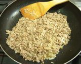 ロコモコ風*テリヤキハンバーグ味の丼作り方7写真