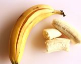 まるでバナナなホットケーキ作り方1写真