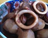 我が家定番☆イカと里芋の煮物作り方6写真
