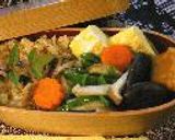 炊き込みご飯のお弁当　●for女子高生作り方4写真