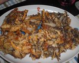 塩で食べるもずくの天ぷら作り方6写真