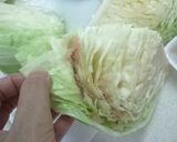 キャベツの丸ごと圧力ミルフィーユ作り方4写真