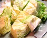 ■鶏肉とキャベツの味噌マヨネーズ炒め■作り方1写真