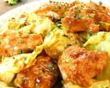 ■鶏肉とキャベツの味噌マヨネーズ炒め■作り方4写真