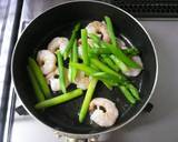 ✿簡単１品♪海老とアスパラのカレー炒め✿作り方4写真