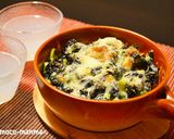 ◆鶏とにんにくの芽の海苔チーズ焼き◆作り方12写真