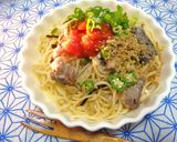 赤いタルタルと鯖の水煮缶で　簡単パスタ作り方7写真