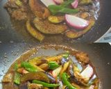 *なすとピーマン*のゴマダレ風味作り方5写真