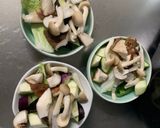 根菜茄子白菜オイクリーム味温野菜サラダ作り方14写真