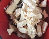 鶏胸肉の塩昆布丼作り方3写真