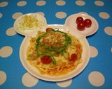 冷凍トマトでトマトソーススパゲティー作り方4写真