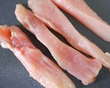 ザクッと旨い！チキンと野菜でラップロール作り方1写真