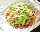 中山家アレンジ、そうめんピザ！作り方4写真