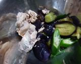 赤いタルタル　鯖と茄子の煮物風作り方4写真