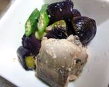 赤いタルタル　鯖と茄子の煮物風作り方5写真