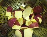 ∞∞∞　自然食卓　大学芋　∞∞∞作り方1写真